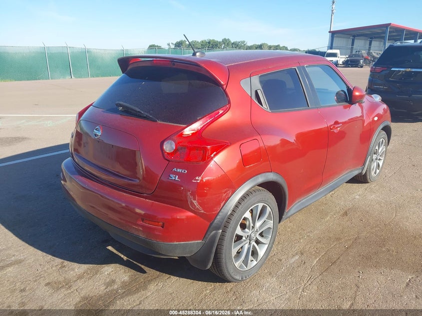 Vin: jn8af5mv8ct125082, lot: 45786140, nissan juke sl 20124