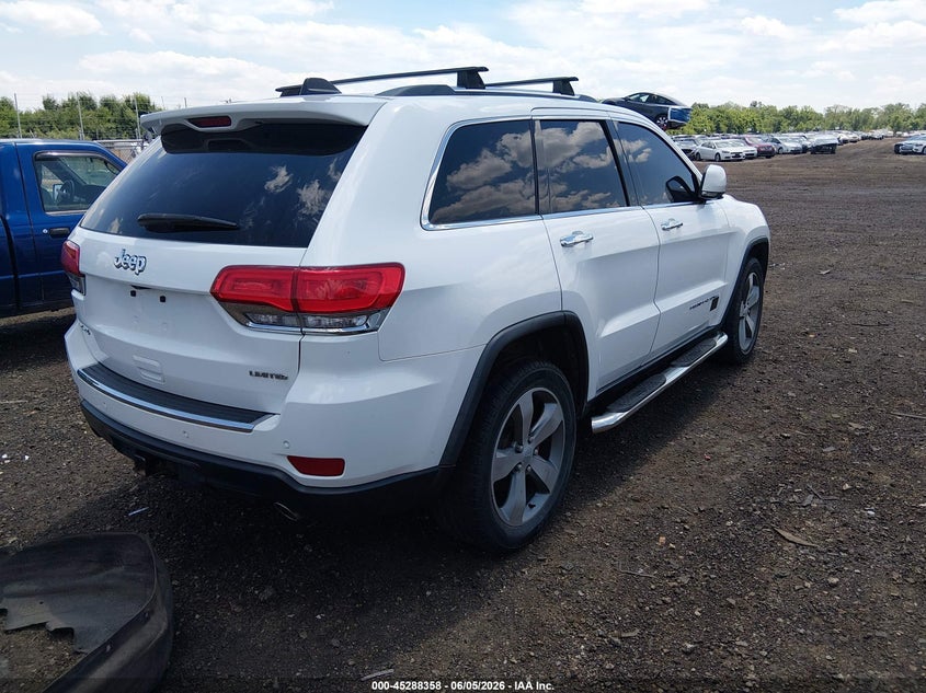 Vin: 1c4rjfbg5ec471407, lot: 45786194, jeep grand cherokee limited 20144