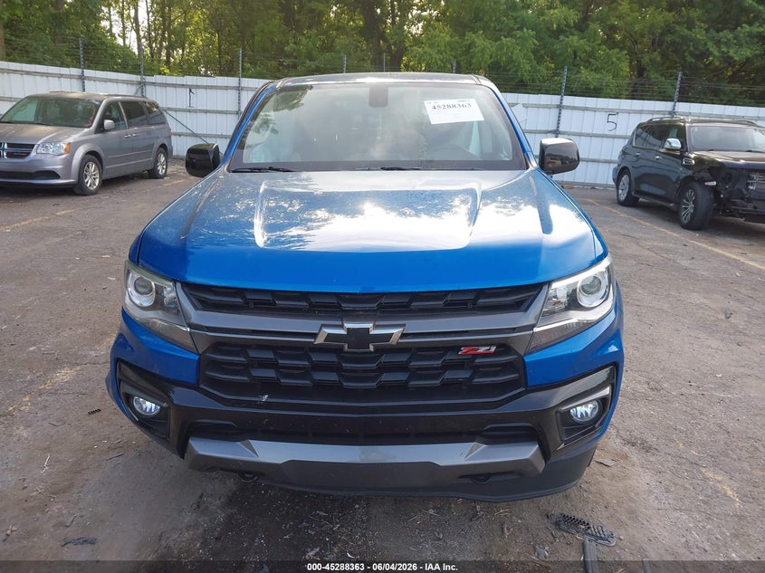 2022 Chevrolet Colorado 4Wd Short Box Z71 VIN: 1GCGTDEN1N1187297 Lot: 45288363