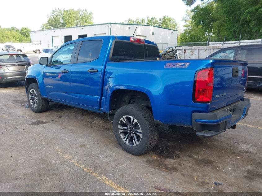 Vin: 1gcgtden1n1187297, lot: 45786199, chevrolet colorado 4wd  short box z71 20223