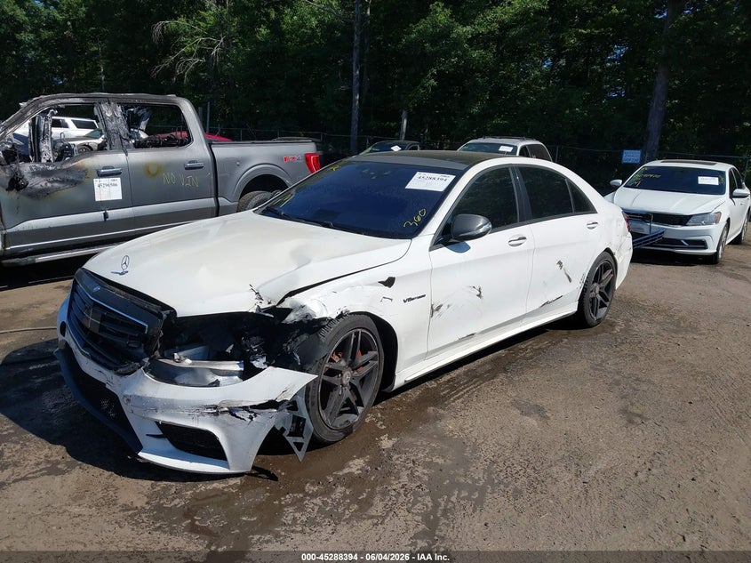 Vin: wddug8cbxea011572, lot: 45786230, mercedes-benz s 550 20142