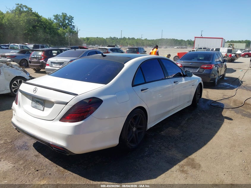 Vin: wddug8cbxea011572, lot: 45786230, mercedes-benz s 550 20144