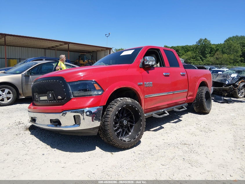Vin: 1c6rr7jt2gs123240, lot: 45786231, ram 1500 laramie 20162