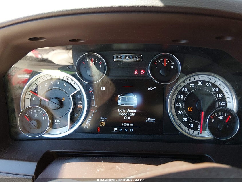 2016 Ram 1500 Laramie VIN: 1C6RR7JT2GS123240 Lot: 45288396