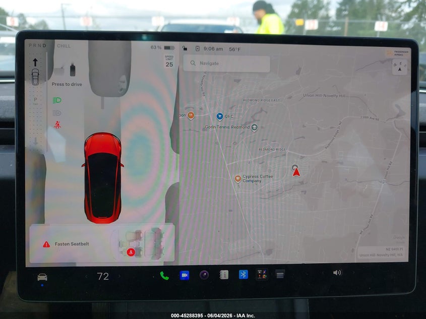 2024 Tesla Model 3 Long Range Dual Motor All-Wheel Drive/Rear-Wheel Drive VIN: 5YJ3E1EA6RF872915 Lot: 45288395