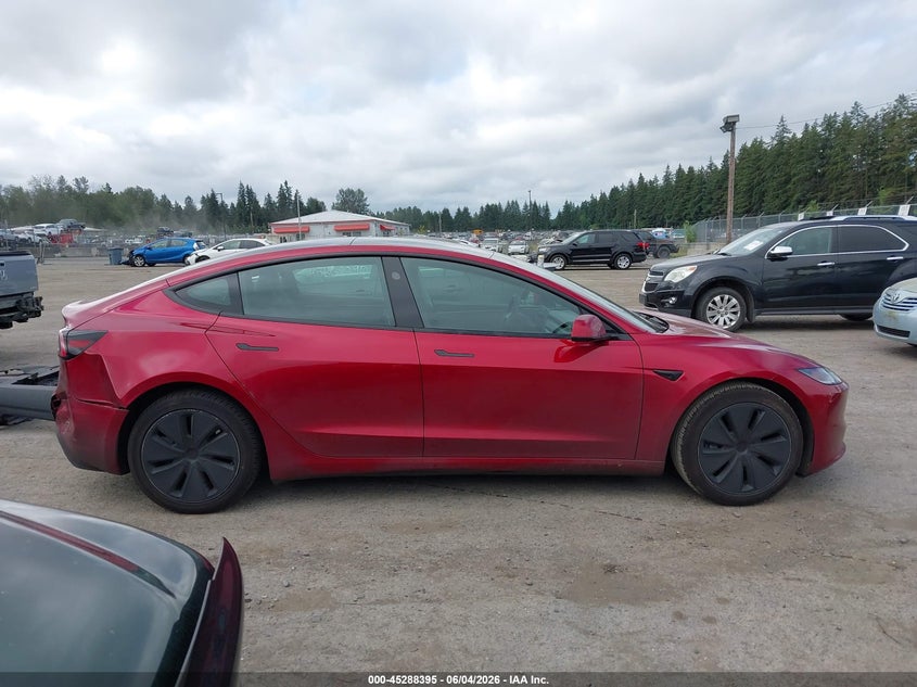2024 Tesla Model 3 Long Range Dual Motor All-Wheel Drive/Rear-Wheel Drive VIN: 5YJ3E1EA6RF872915 Lot: 45288395