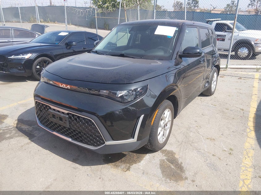 Vin: kndj23au1p7896201, lot: 45786237, kia soul lx 20232