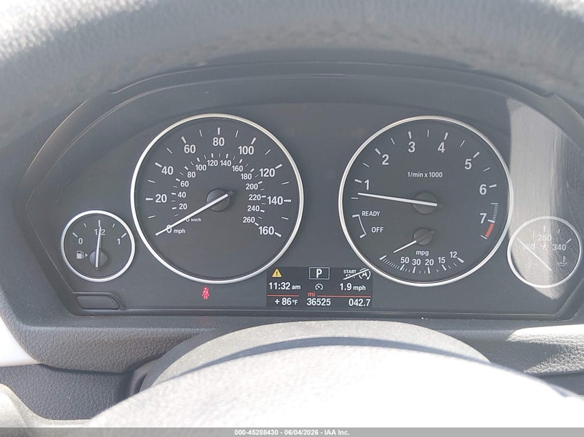 2014 BMW 328I xDrive VIN: WBA3G7C55EKN37996 Lot: 45288430