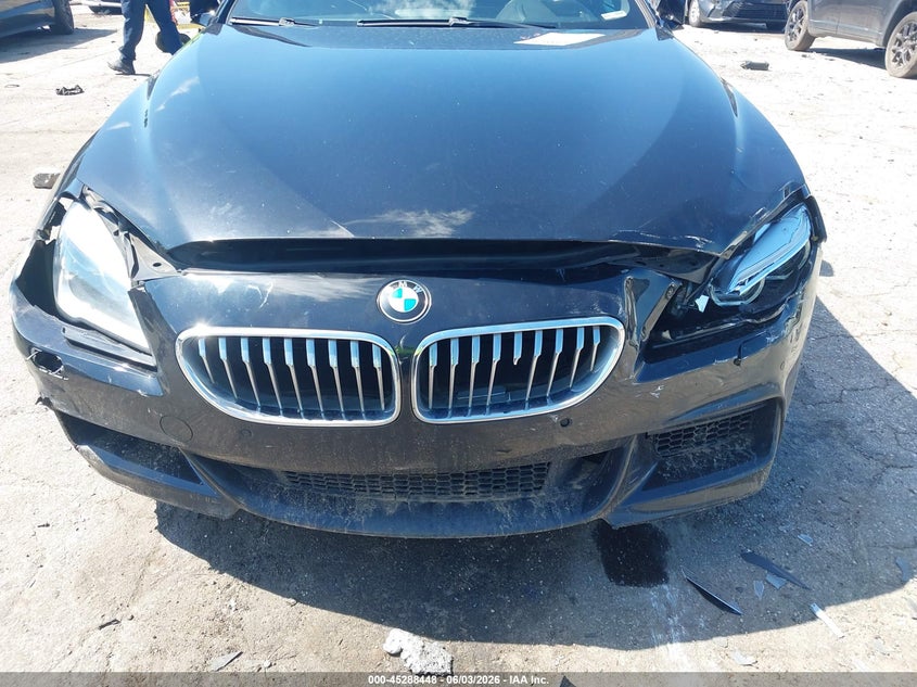 2016 BMW 650I Gran Coupe VIN: WBA6D4C56GD977396 Lot: 45288448