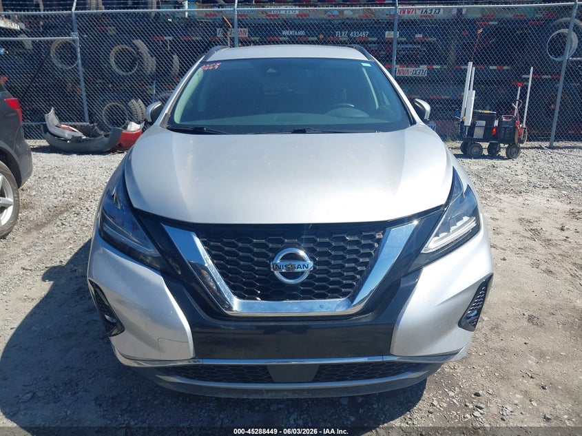 2021 Nissan Murano Sv Intelligent Awd VIN: 5N1AZ2BS4MC107248 Lot: 45288449