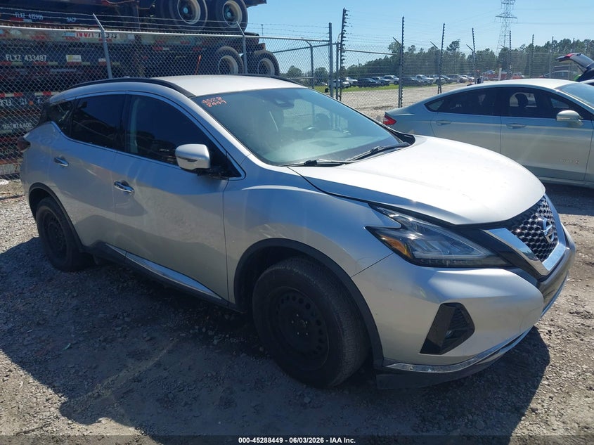 2021 Nissan Murano Sv Intelligent Awd VIN: 5N1AZ2BS4MC107248 Lot: 45288449