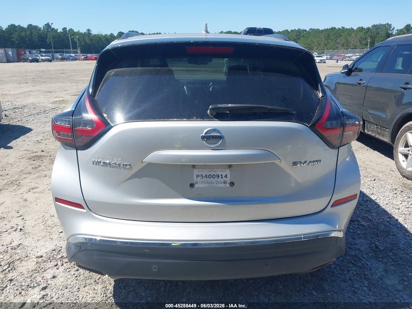 2021 Nissan Murano Sv Intelligent Awd VIN: 5N1AZ2BS4MC107248 Lot: 45288449