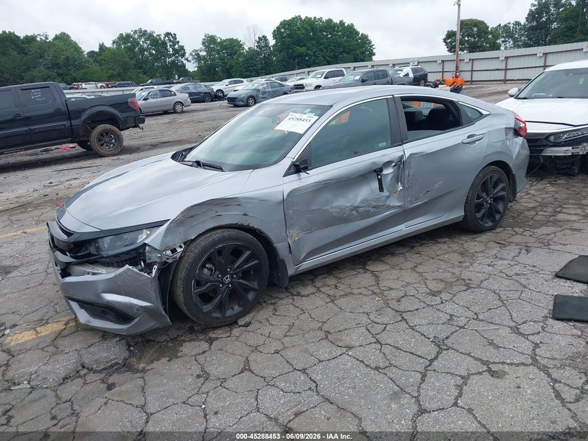2019 HONDA CIVIC auction photo 2