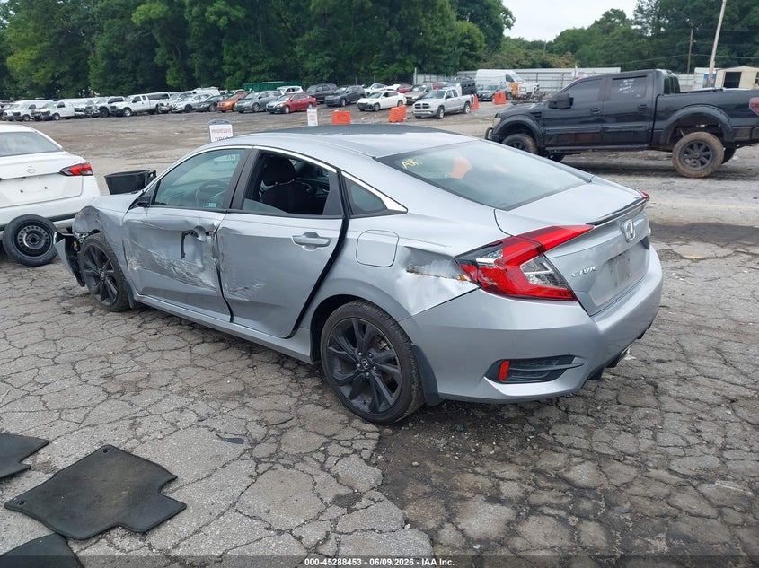 2019 HONDA CIVIC auction photo 3
