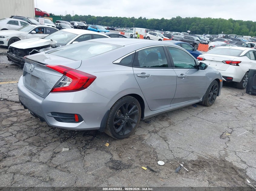 2019 HONDA CIVIC auction photo 4