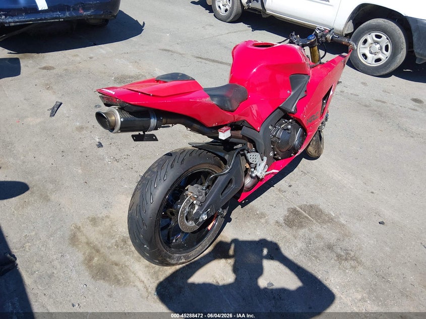 2021 Honda Cbr600 Rr VIN: JH2PC40J2MK700240 Lot: 45288472