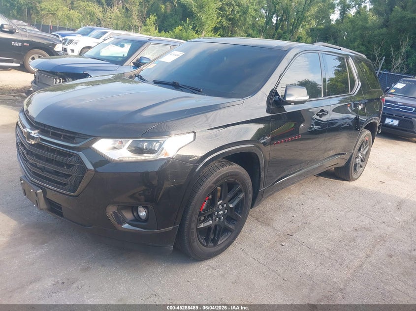 Vin: 1gnevjkw6jj279259, lot: 45786325, chevrolet traverse premier 20182