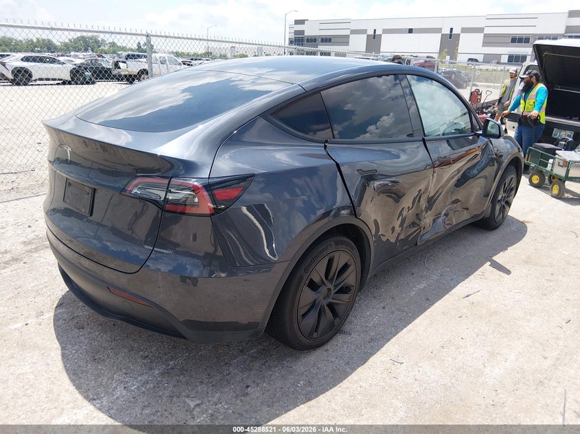 Vin: 7saygded7sa347251, lot: 45786357, tesla model y long range dual motor rear-wheel drive 20254