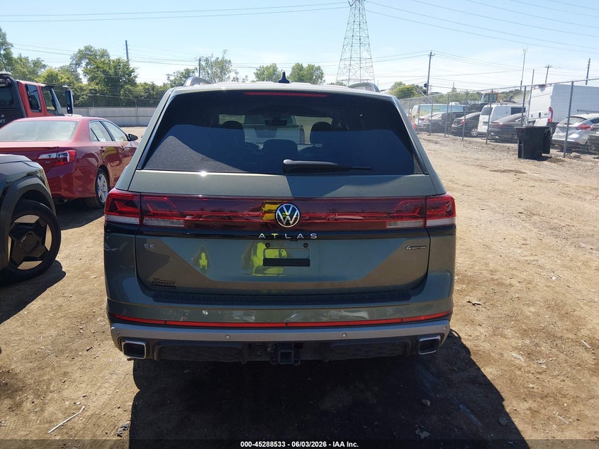 2024 VOLKSWAGEN ATLAS 2.0T PEAK EDITION SE W/TECHNOLOGY — Фото 16