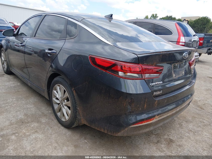 Vin: 5xxgt4l34jg219871, lot: 45786399, kia optima s 20183