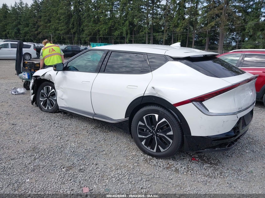 Vin: kndc34la1r5188561, lot: 45786400, kia ev6 wind 20243