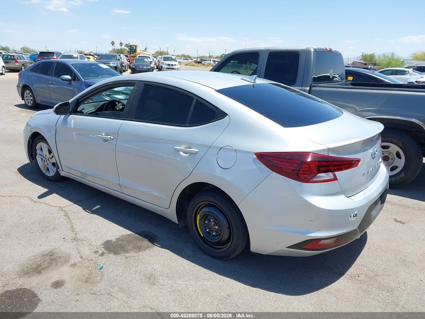 Vin: 5npd84lf6kh485347, lot: 45786411, hyundai elantra sel 20193