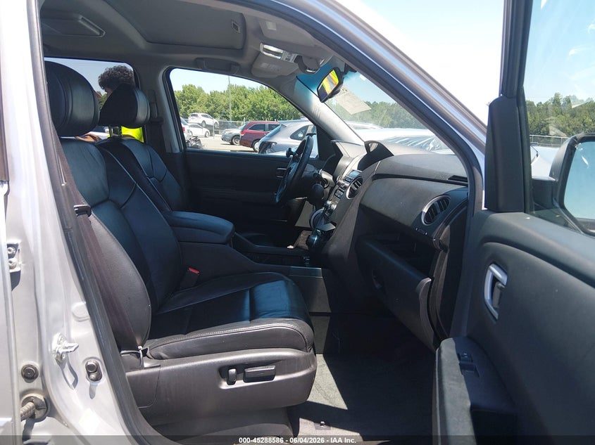 2012 Honda Pilot 3.5 Ex-L silver Lot 111045288586 Vin 5FNYF4H67CB043967