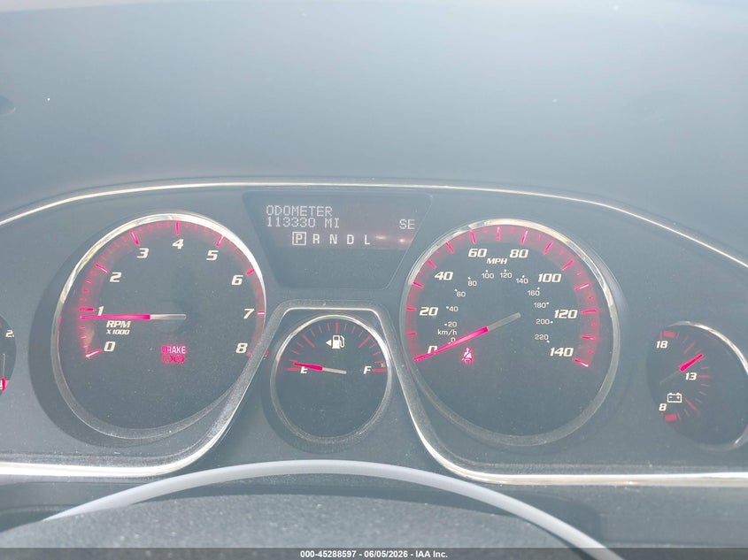 2013 GMC ACADIA SPORT UTILITY VEHICLE 3.6L V-6 DI, DOHC, VVT, 288HP