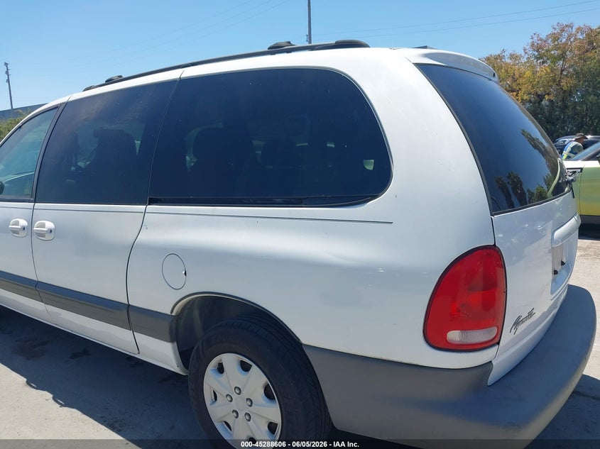 1999 Plymouth Grand Voyager Se VIN: 1P4GP44R6XB907534 Lot: 45288606