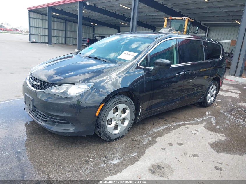 Vin: 2c4rc1cg1hr522005, lot: 45786446, chrysler pacifica lx 20172