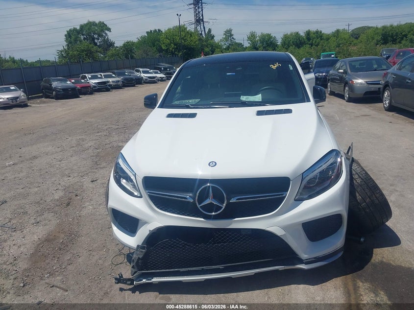 2017 Mercedes-Benz Amg Gle 43 Coupe 4Matic VIN: 4JGED6EB9HA056348 Lot: 45288615