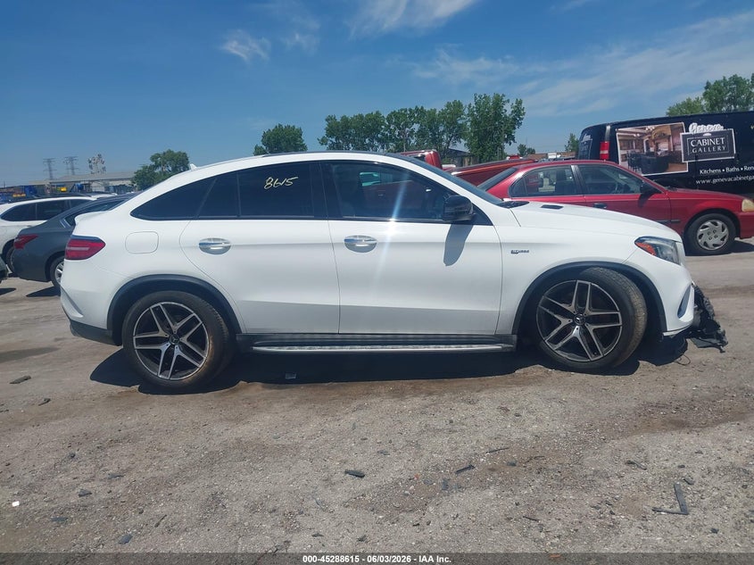 2017 Mercedes-Benz Amg Gle 43 Coupe 4Matic VIN: 4JGED6EB9HA056348 Lot: 45288615