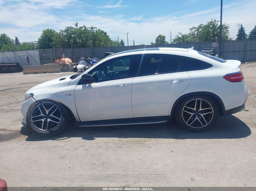 2017 Mercedes-Benz Amg Gle 43 Coupe 4Matic VIN: 4JGED6EB9HA056348 Lot: 45288615