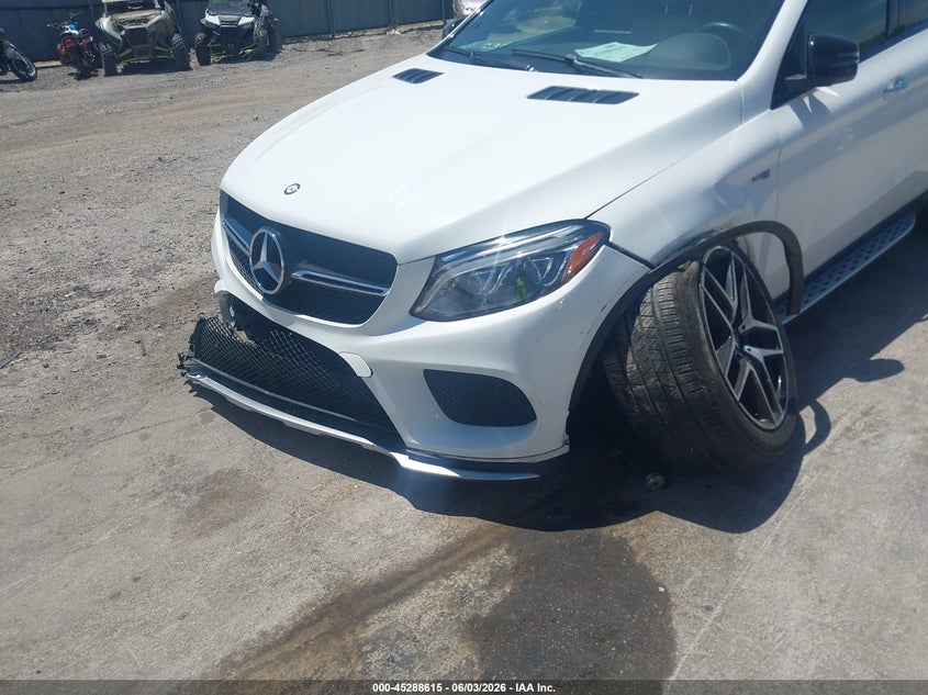 2017 Mercedes-Benz Amg Gle 43 Coupe 4Matic VIN: 4JGED6EB9HA056348 Lot: 45288615