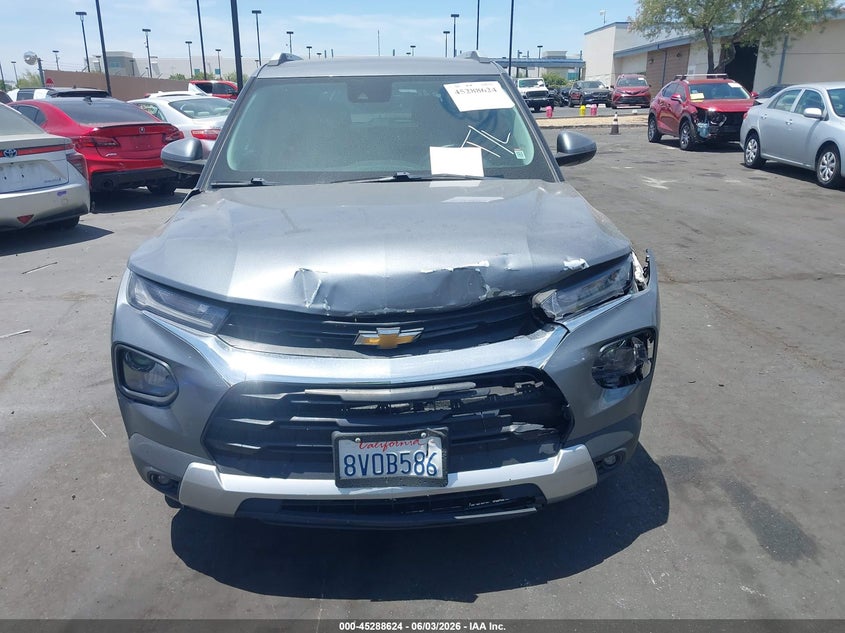 2021 Chevrolet Trailblazer Fwd Lt VIN: KL79MPS21MB093380 Lot: 45288624