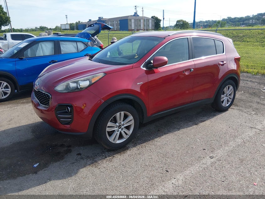 Vin: kndpmcac1h7157035, lot: 45786504, kia sportage lx 20172
