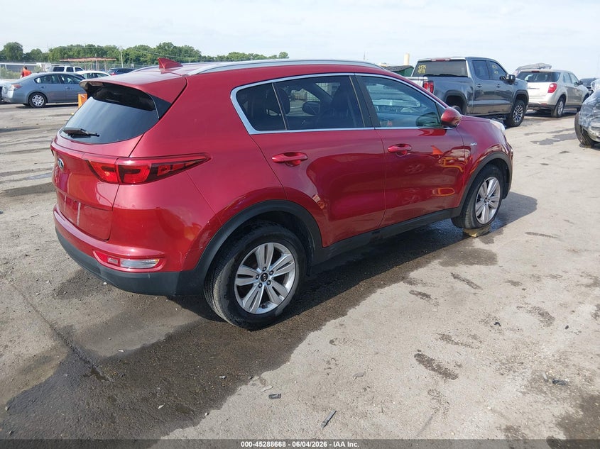 Vin: kndpmcac1h7157035, lot: 45786504, kia sportage lx 20174
