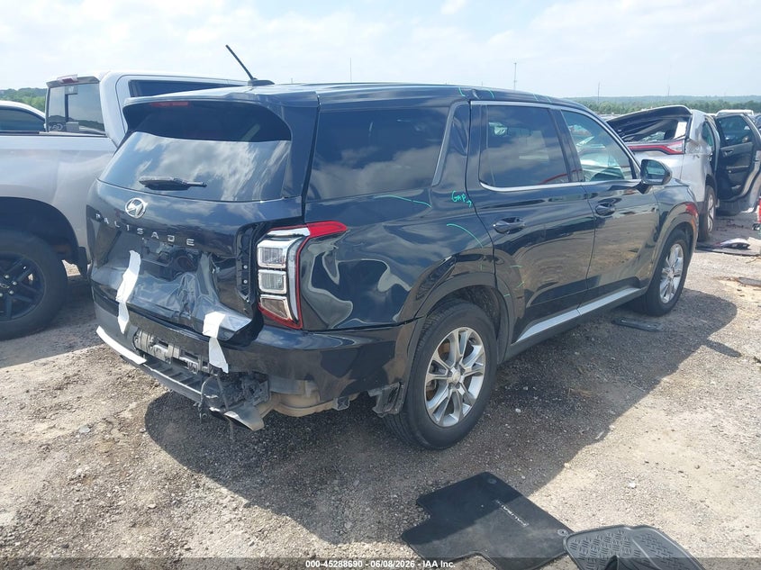 Vin: km8r14he9mu281284, lot: 45786526, hyundai palisade se 20214