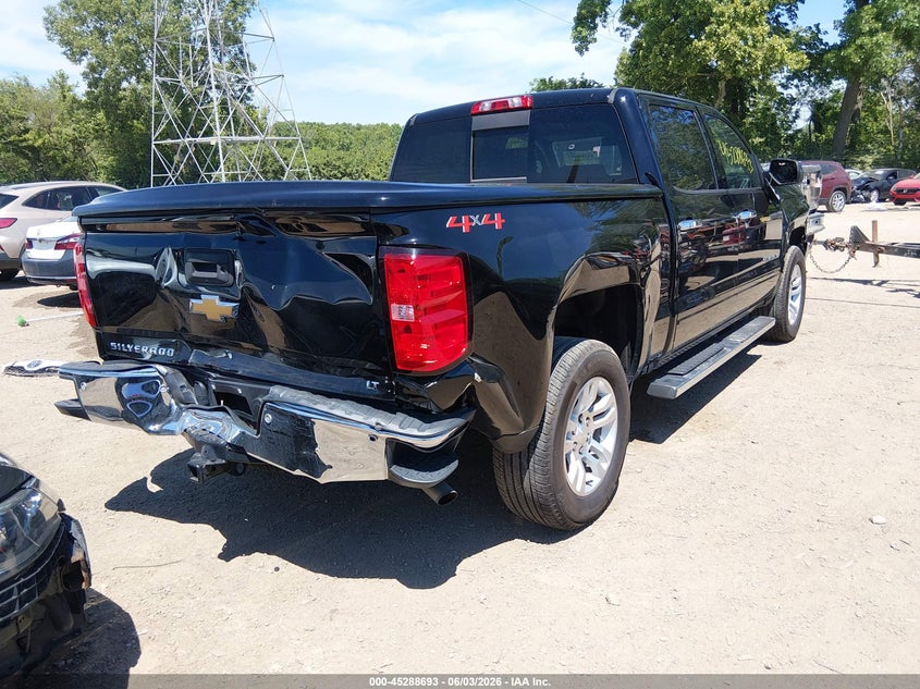 Vin: 3gcukrec1jg616368, lot: 45786529, chevrolet silverado 1500 1lt 20184