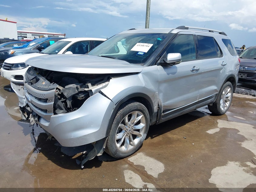Vin: 1fm5k7f80dga41100, lot: 45786540, ford explorer limited 20132