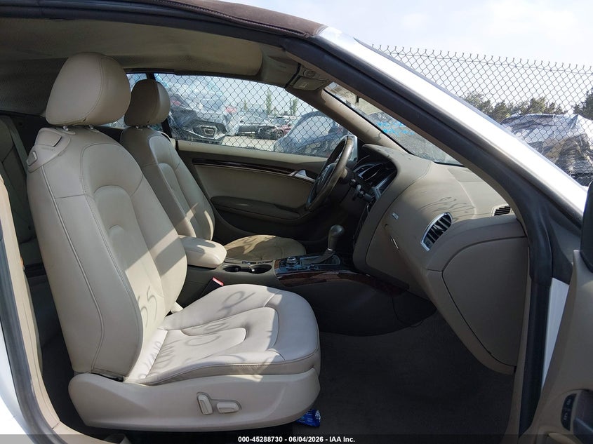 2011 Audi A5 2.0T Premium VIN: WAUJFAFH8BN019274 Lot: 45288730