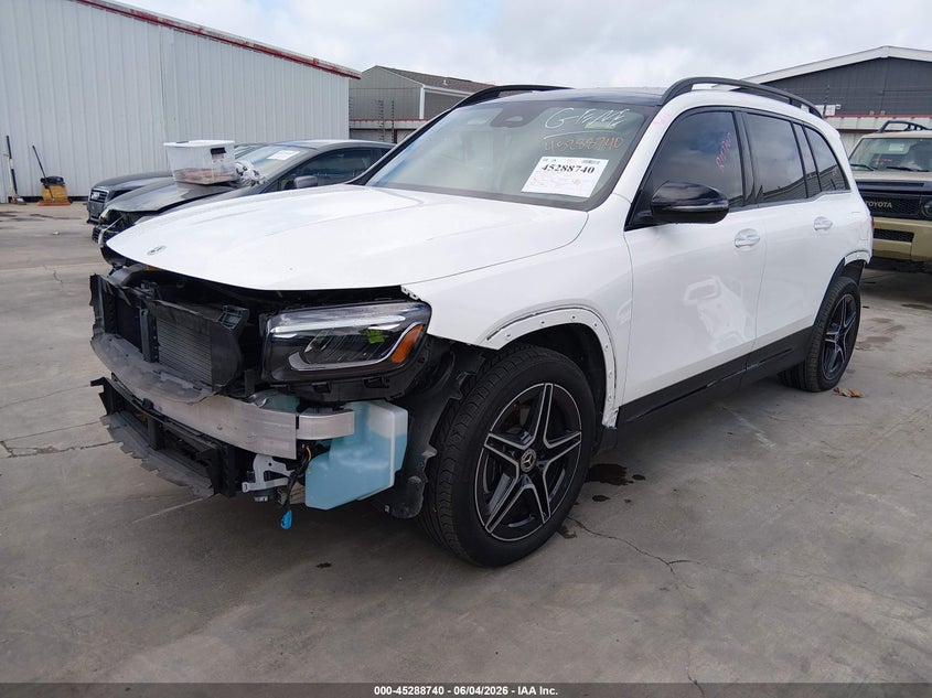 Vin: w1n4m4gb7sw385800, lot: 45786576, mercedes-benz glb 250 20252