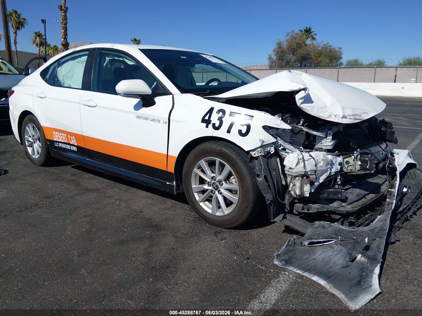 Vin: 4t1daack4su037772, lot: 45786603, toyota camry le 2025 img_1