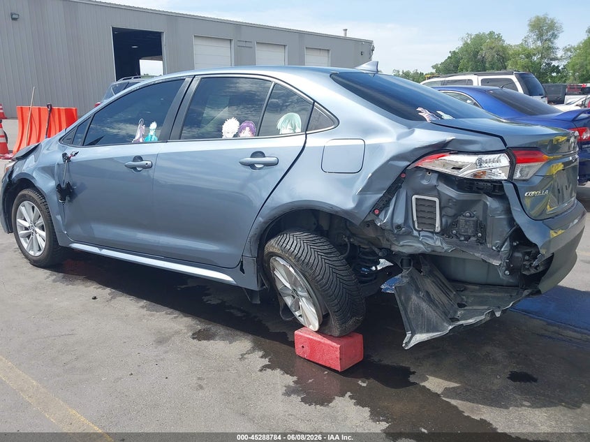 Vin: jtdbcmfe0p3009168, lot: 45786620, toyota corolla hybrid le 20233