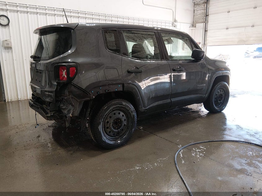Vin: zacnjdab5mpn34053, lot: 45786621, jeep renegade sport 4x4 20214