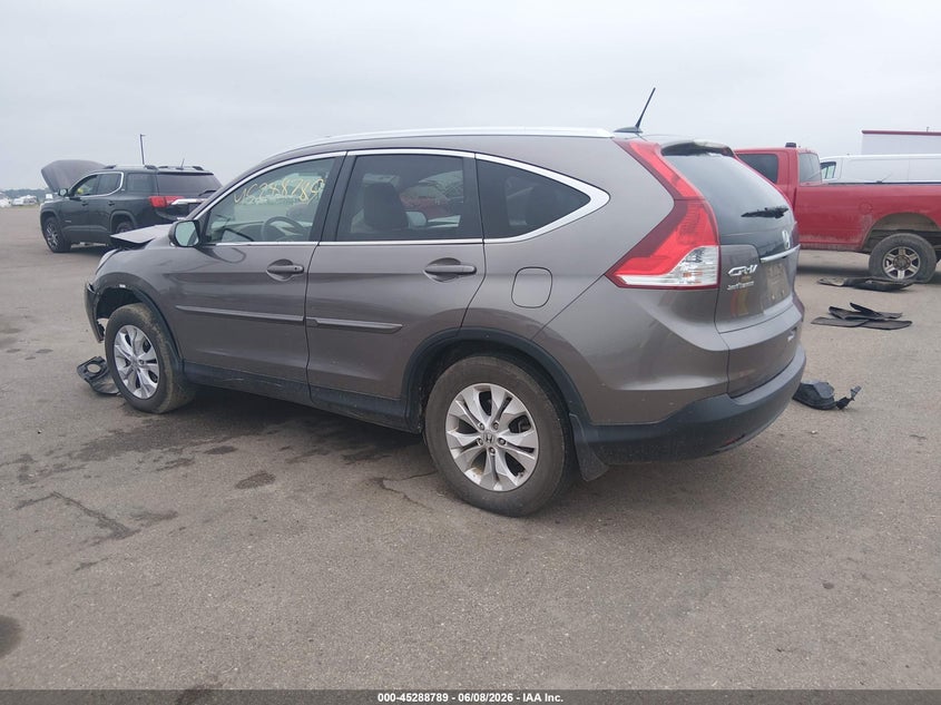 Vin: 5j6rm3h71dl002384, lot: 45786625, honda cr-v ex-l 20133