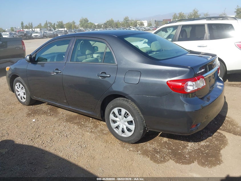 2012 Toyota Corolla 1.8 grey Lot 111045288808 Vin 5YFBU4EE7CP033435