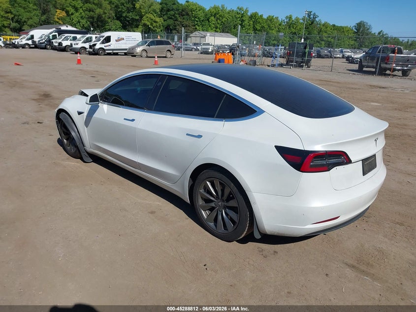 Vin: 5yj3e1ea1lf718586, lot: 45786648, tesla model 3 standard range plus rear-wheel drive/standard range rear-wheel drive 20203