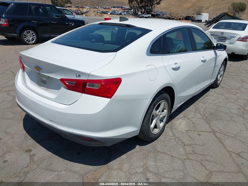 Vin: 1g1zb5st3gf233439, lot: 45786664, chevrolet malibu ls 20164