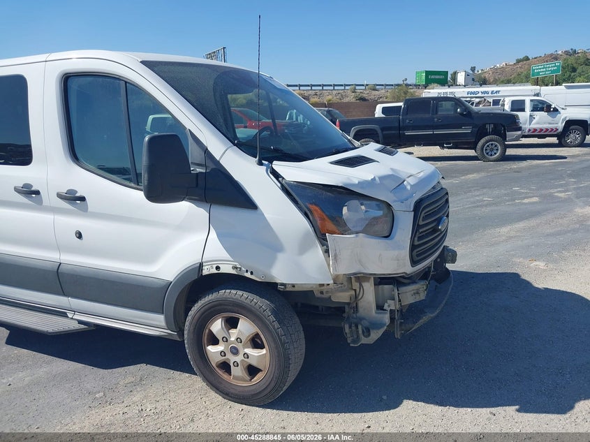 2017 Ford Transit 3.5 white Lot 111045288845 Vin 1FBZX2YG3HKA81810